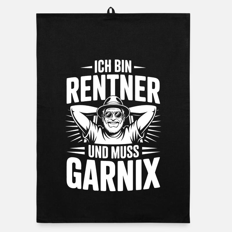 Ich bin Rentner und muss Garnix Organic Geschirrtuch