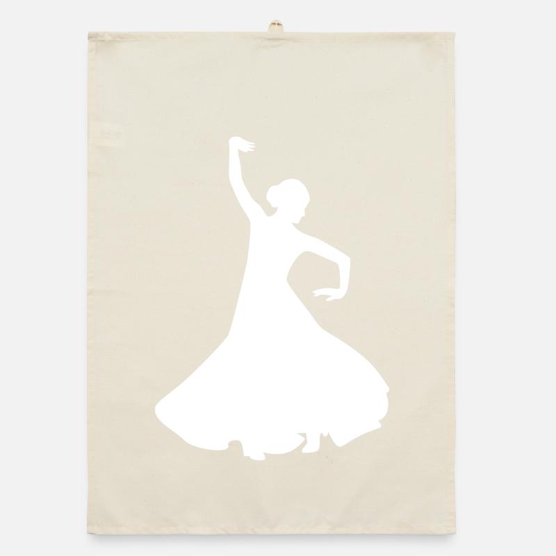 Dance Organic dish towel