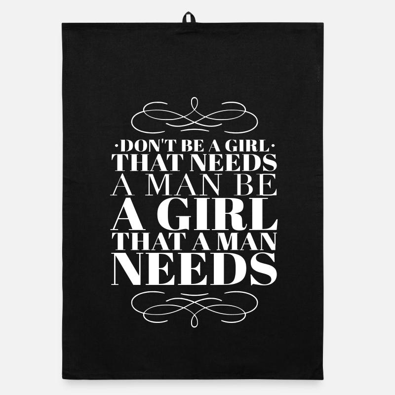 Citation de l’autonomisation indépendante des filles White Torchon bio