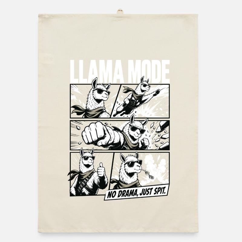 Ambiances No Drama Llama Comic Torchon bio