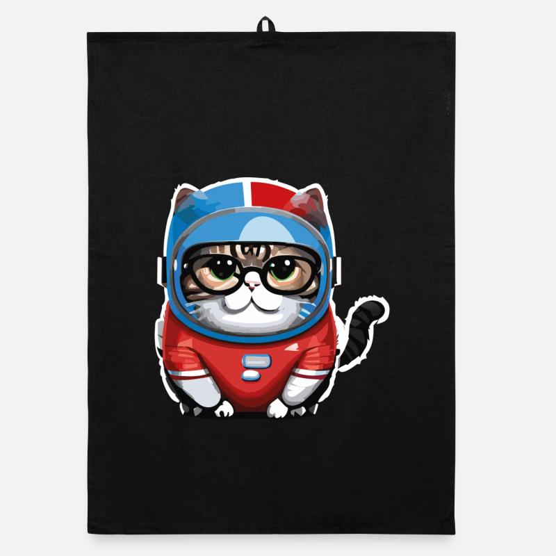 Katze Weltraum, astronaute de Space Cat Torchon bio