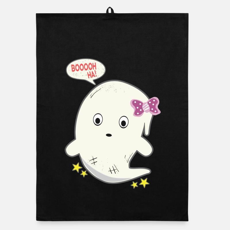 Niedliches Gespenst Geist Geschenk Organic Geschirrtuch