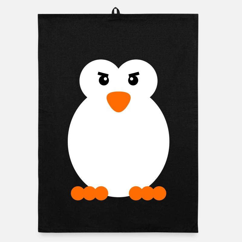Seevogel Tier Pinguin Antarktis Zoo Vogel Organic Geschirrtuch