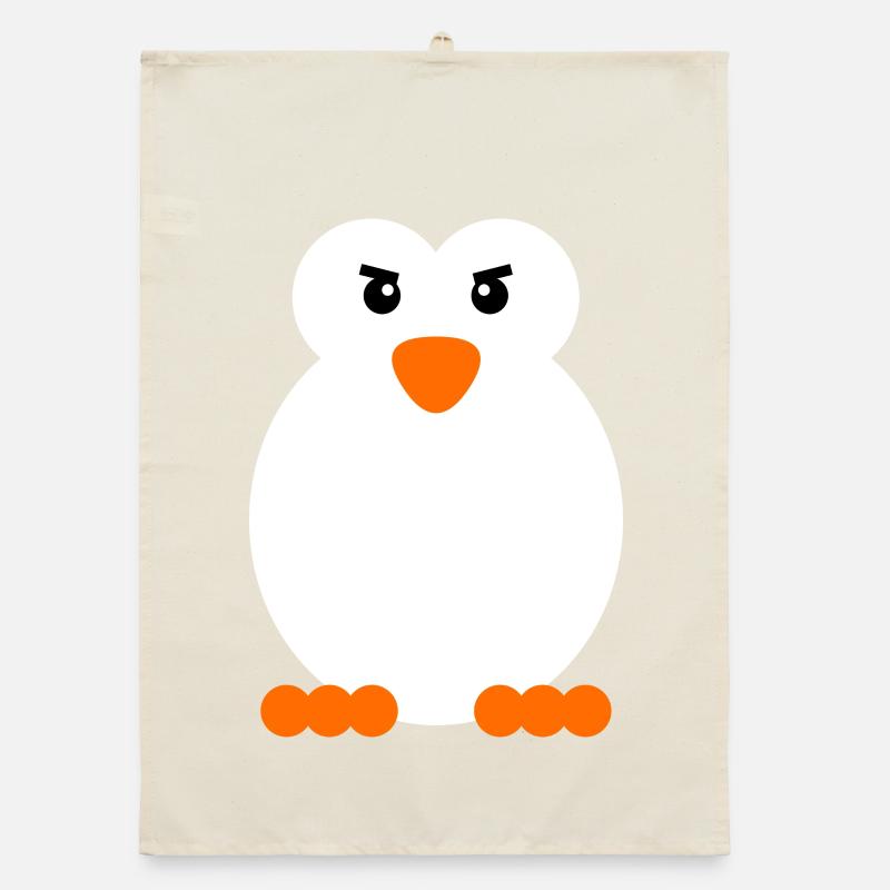 Seevogel Tier Pinguin Antarktis Zoo Vogel Organic Geschirrtuch