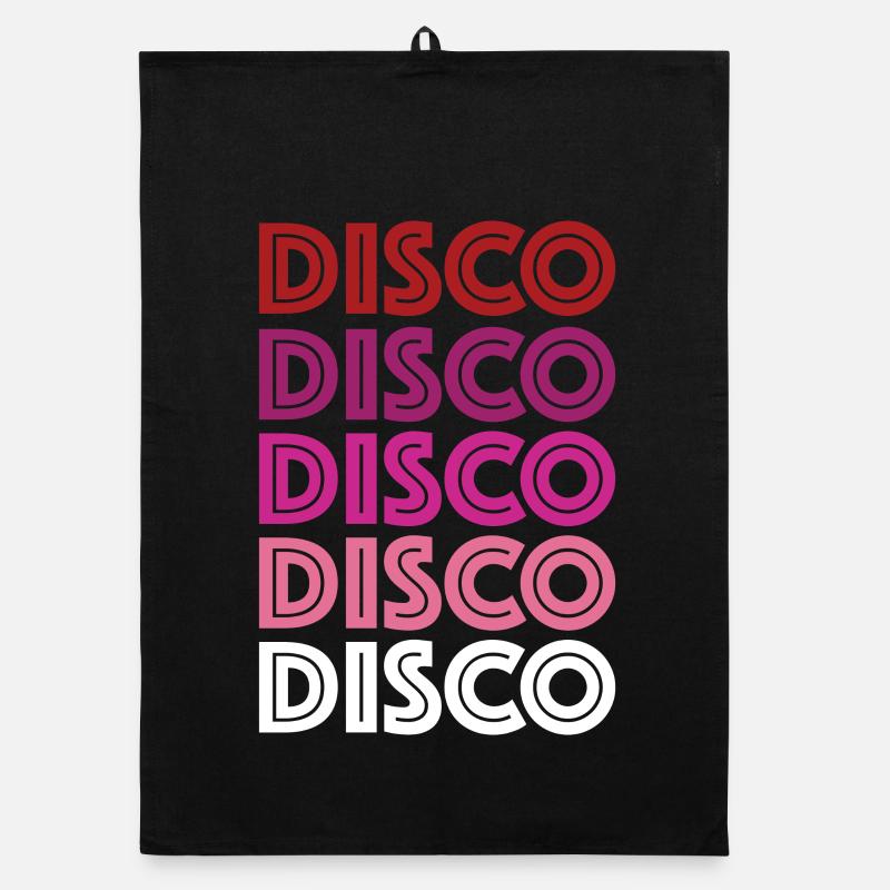 Disco Disco Disco Organic Geschirrtuch
