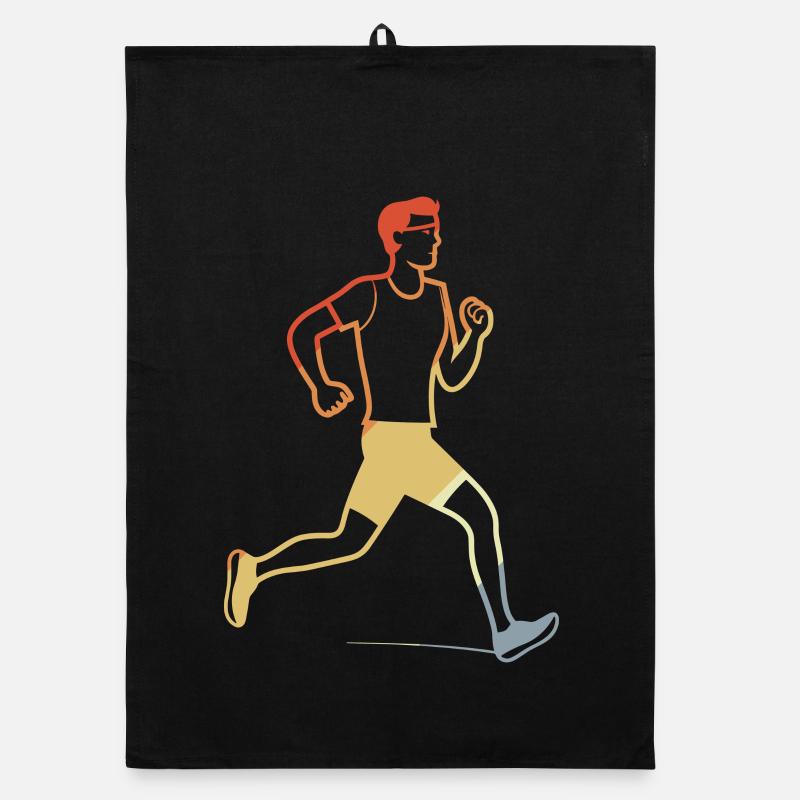 Croquis de jogging rétro Torchon bio