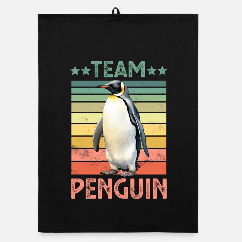 PInguin Emperor Penguin Organic dish towel