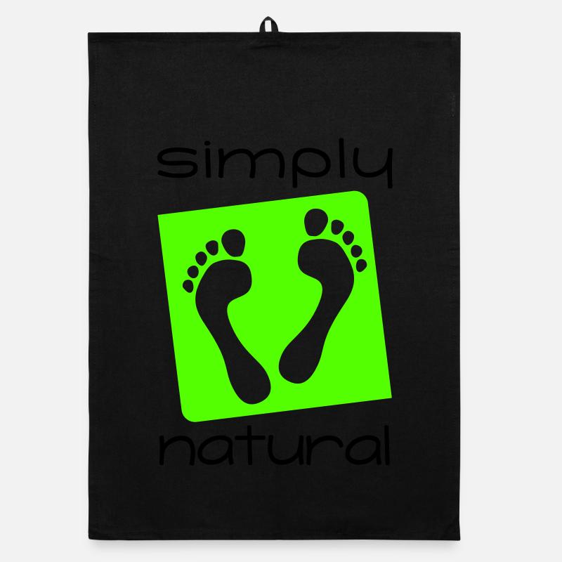 Simplement pieds nus | simplement pieds nus tout simplement naturel 2C Torchon bio
