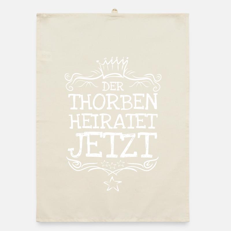 Thorben as Bachelor Organic dish towel