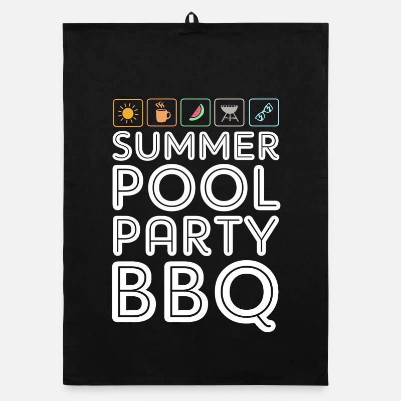 Fête à la piscine Torchon bio