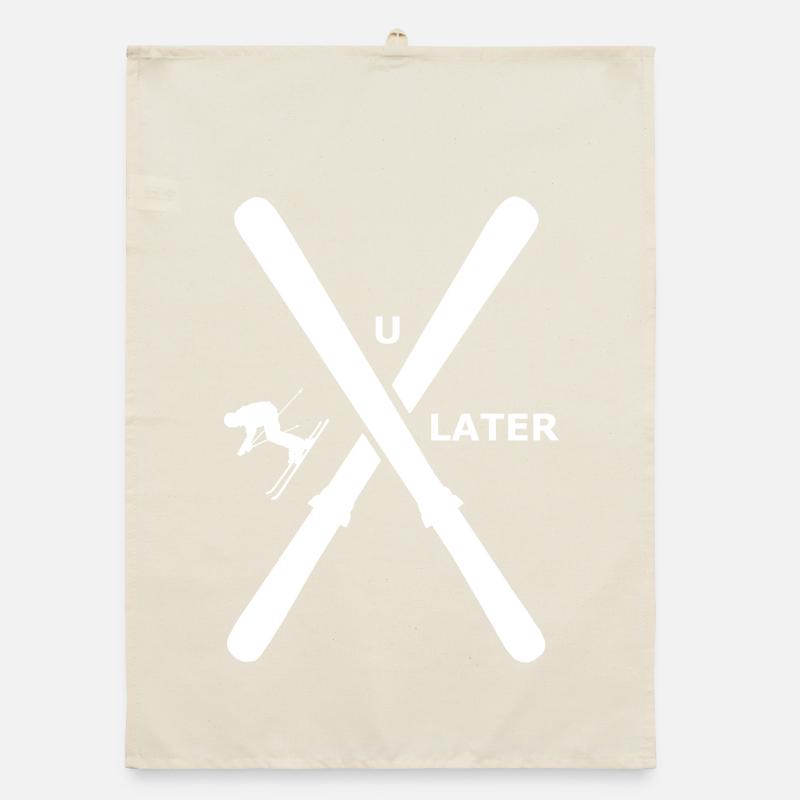 Ski - Skier plus tard Torchon bio