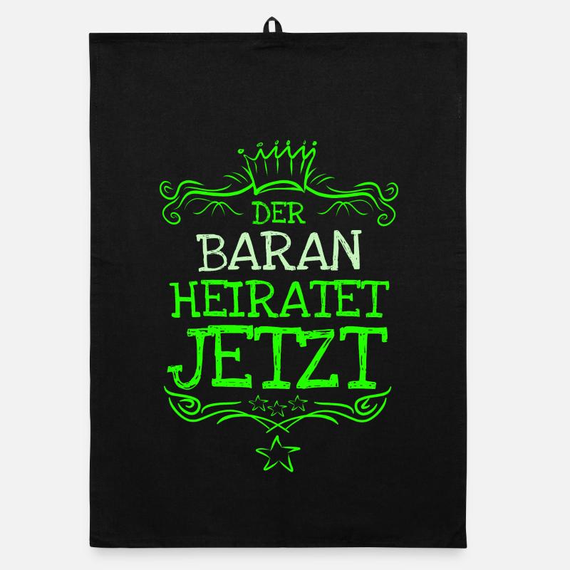 Cadeau pour Baran Torchon bio