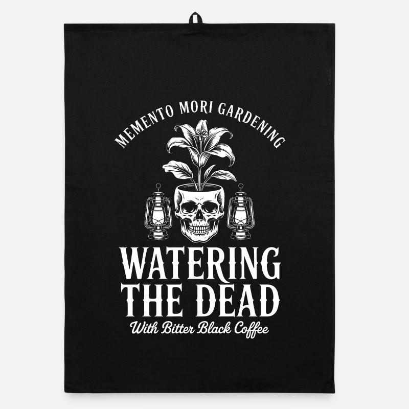 Arroser les morts : Bitter Coffee Goth Torchon bio