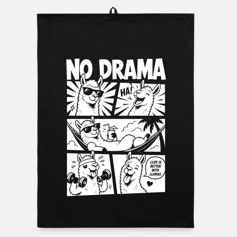 No Drama Llama Comic Design Torchon bio