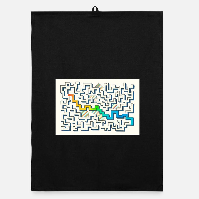 Follow the Path Organic dish towel