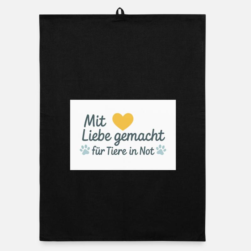 For animals in need Organic dish towel
