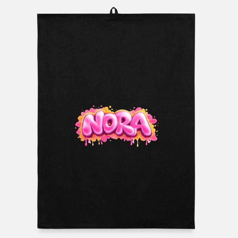 NORA GRAFFITI NAME FOR PERFECT GIFT PRINTABLE on c Torchon bio