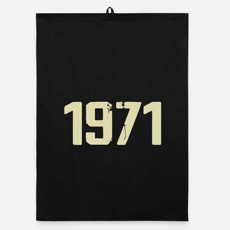 Jubilee 1971 Organic dish towel