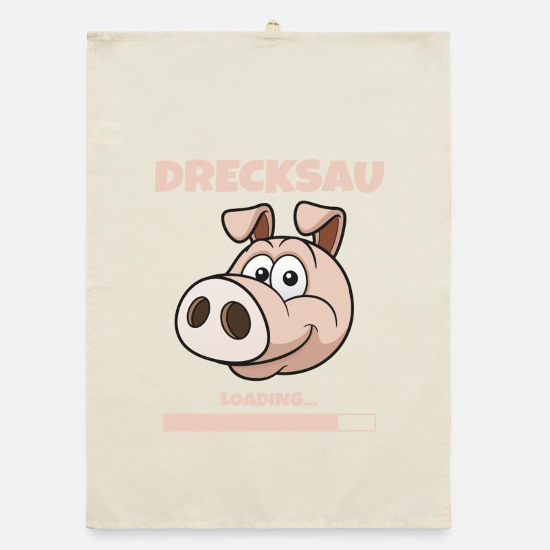Drecksau Organic Geschirrtuch