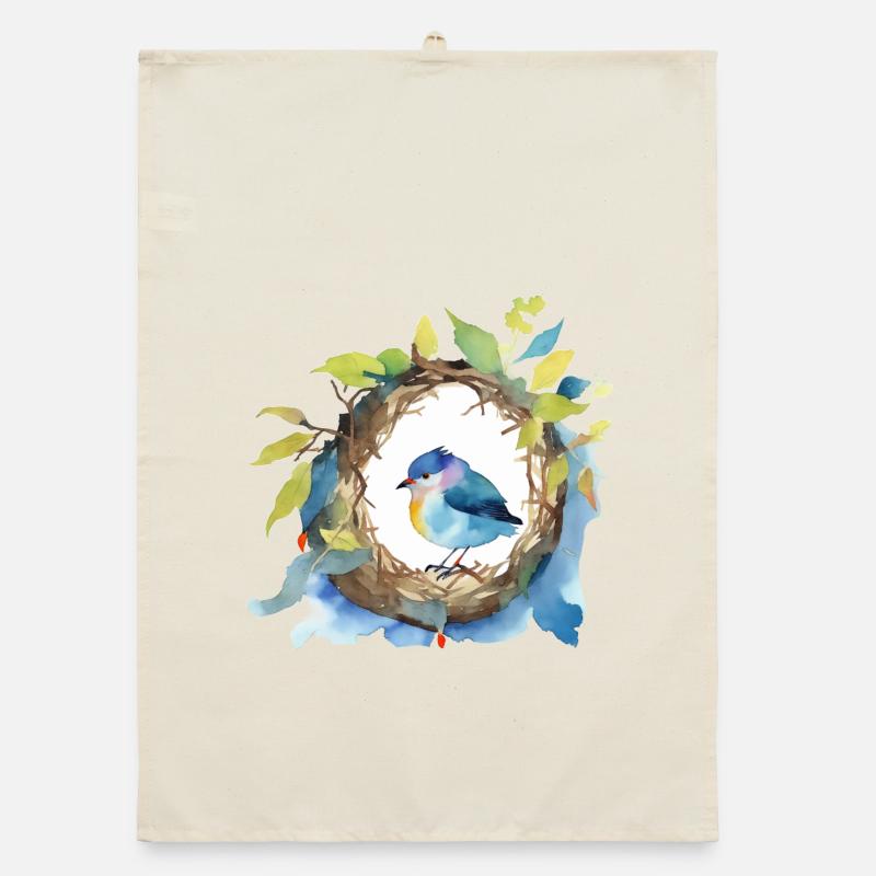 Vogel Organic Geschirrtuch