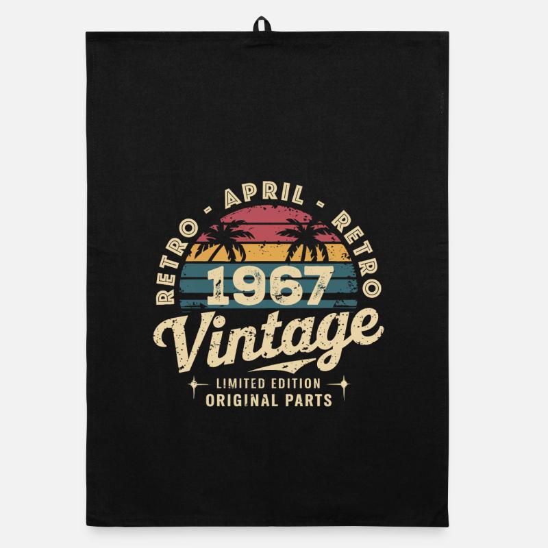 April 1967 Organic dish towel