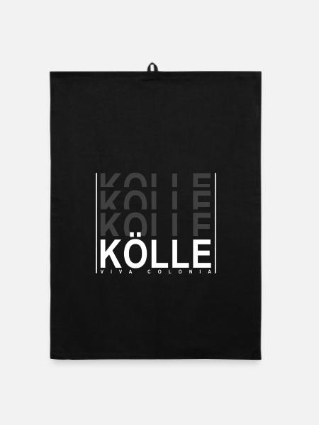 Kölle - Organic Geschirrtuch - Schwarz