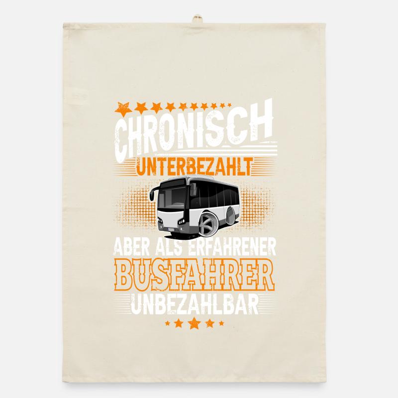 Busfahrer Organic Geschirrtuch