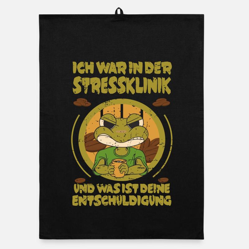 Frosch Stress Klinik Organic Geschirrtuch