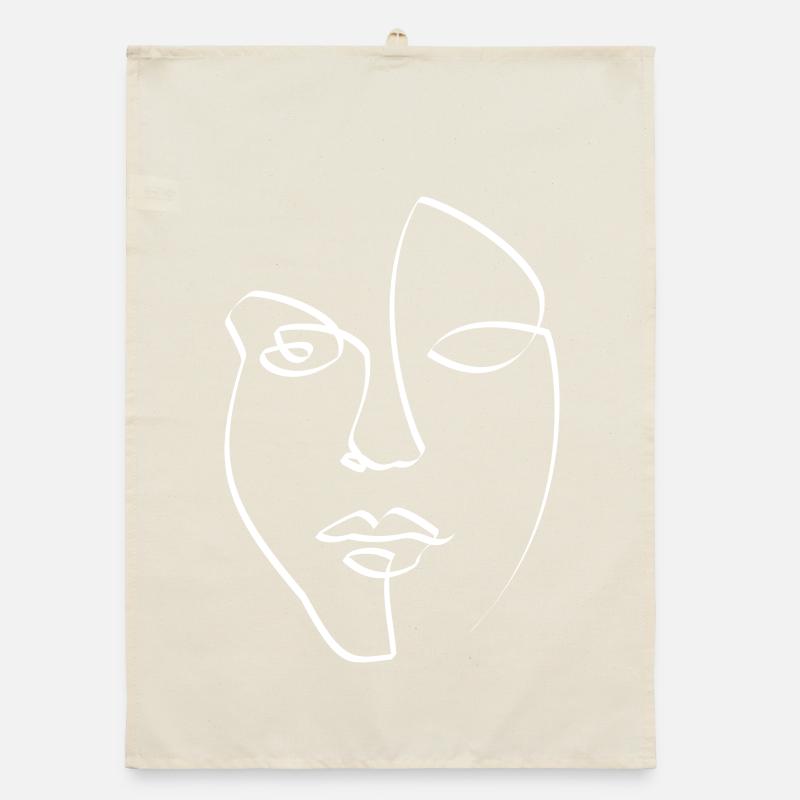 Face Organic dish towel