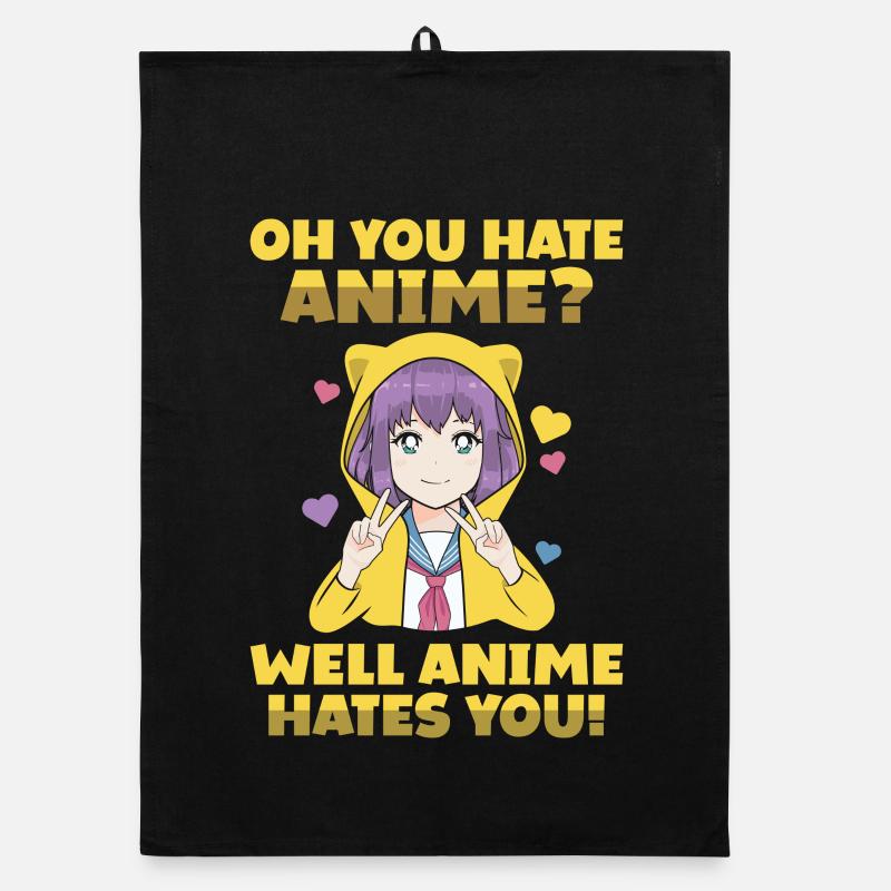 Anime Serien Design Organic Geschirrtuch