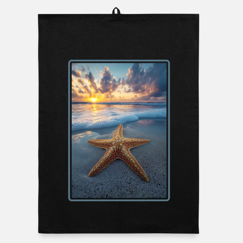 Étoile de mer Étoile de mer Torchon bio