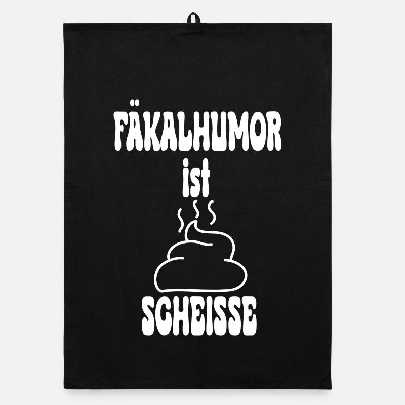 L’humour fécal est un tas de caca de merde Torchon bio