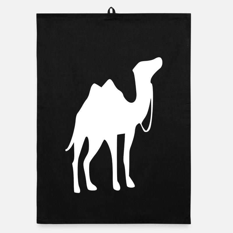 T-shirt camel Cadeau Torchon bio