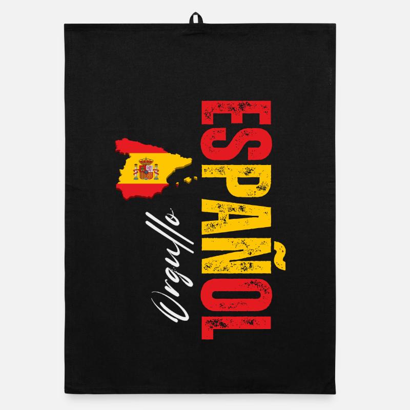 Spanish Pride, conception verticale Torchon bio