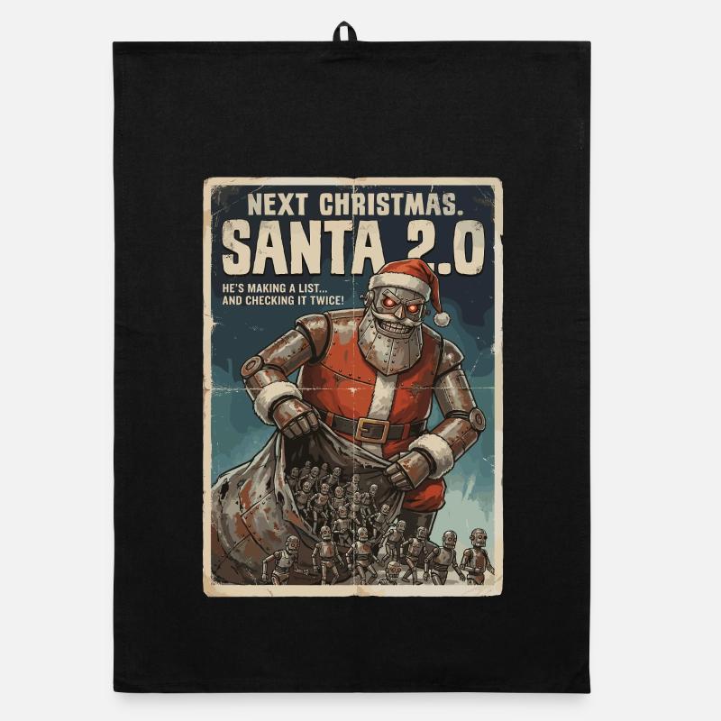 Santa 2.0 Cyborg Torchon bio