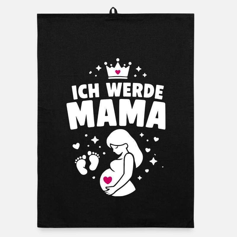 Je vais être maman - maternité Torchon bio