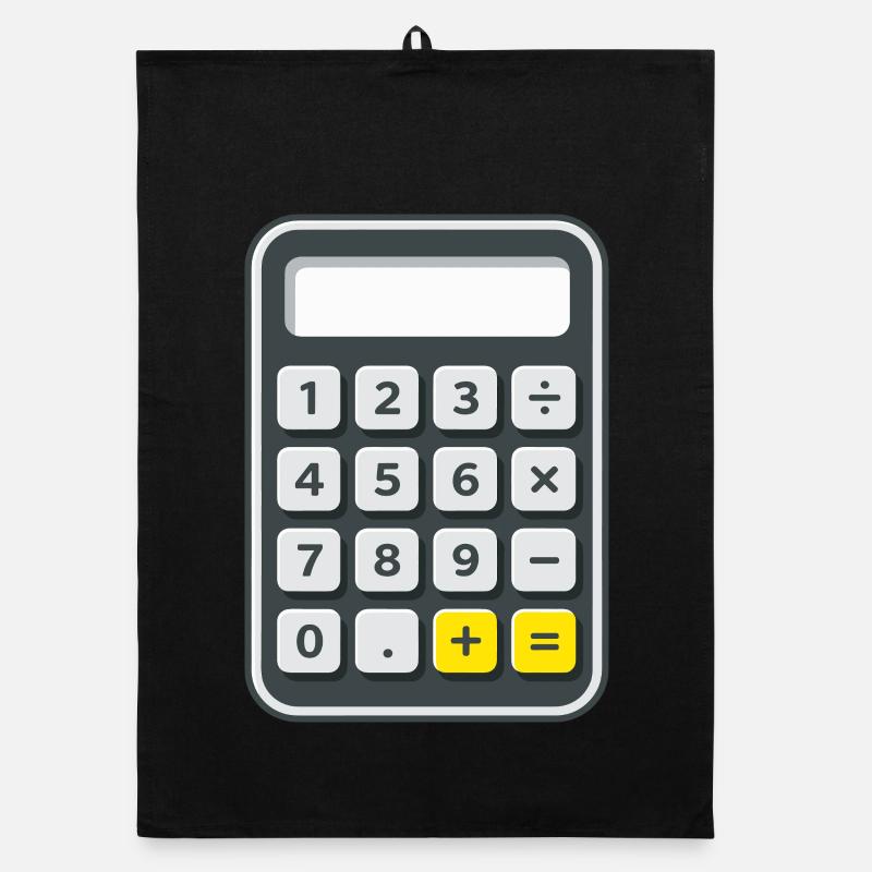 Calculatrice Costume Carnaval Nerd Torchon bio