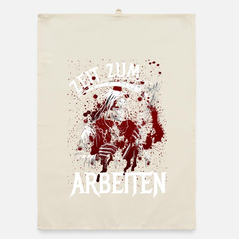 Il est temps de travailler Torchon bio