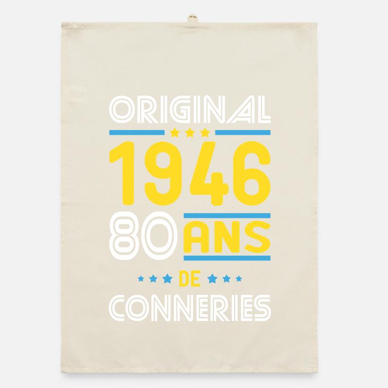 Original – 1946 – 80 ans de conneries Torchon bio