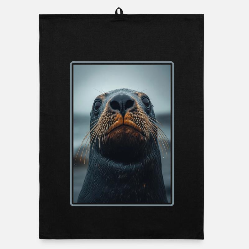 Lions de mer Lion de mer Torchon bio