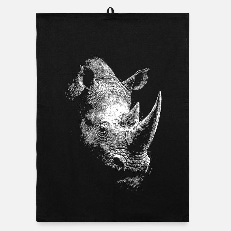 Rhinocéros Torchon bio
