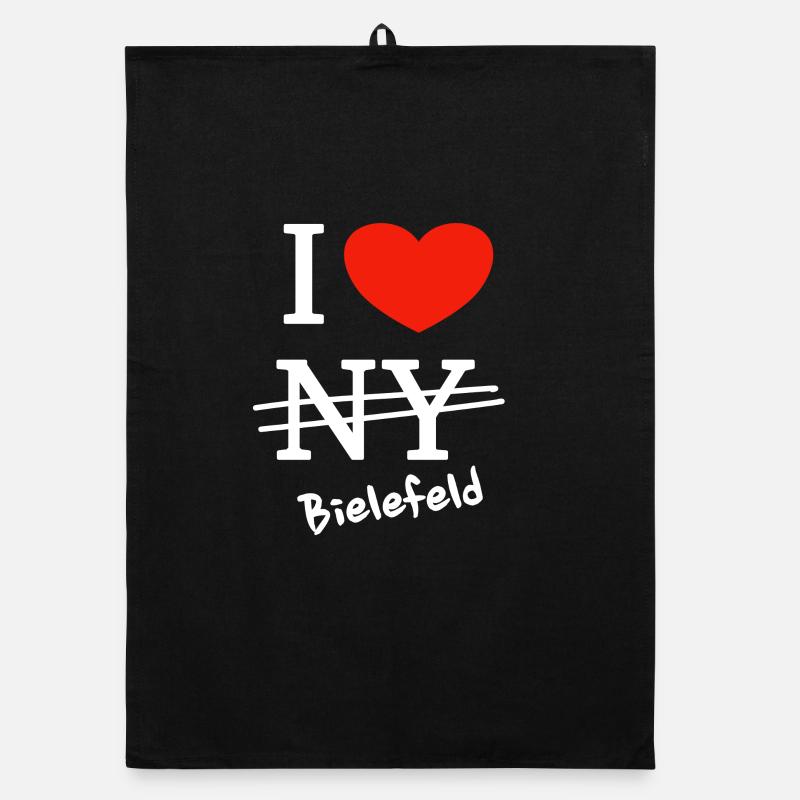 J'adore Bielefeld - J'adore Bielefeld Torchon bio