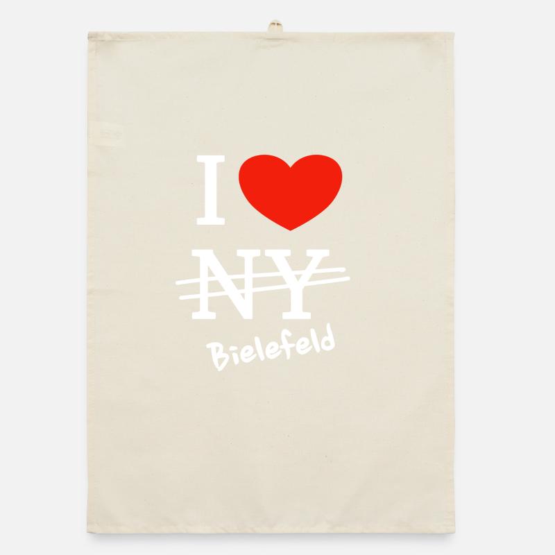 J'adore Bielefeld - J'adore Bielefeld Torchon bio