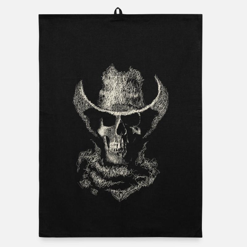 skull cowboy Torchon bio