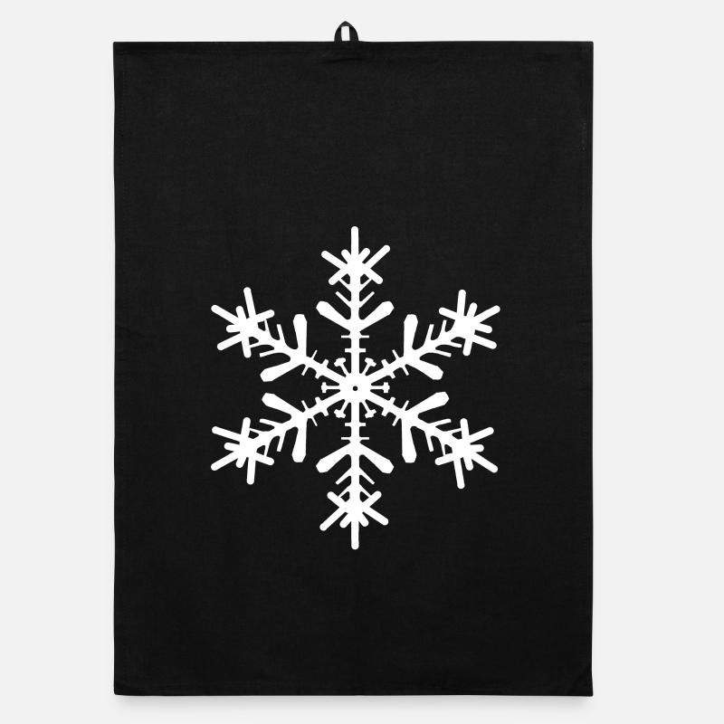 étoile de neige Torchon bio