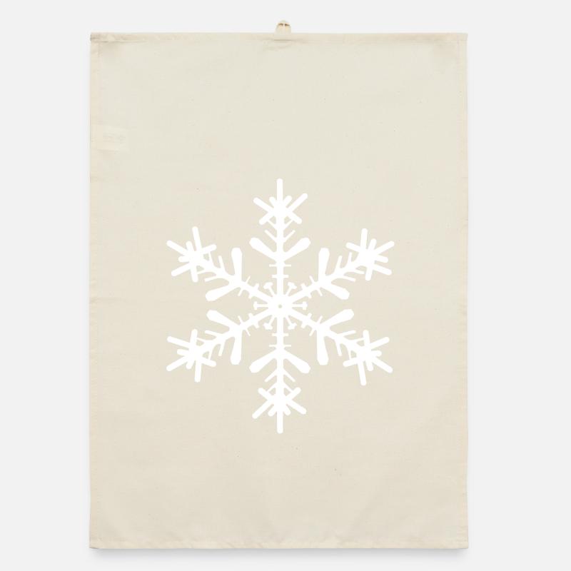 étoile de neige Torchon bio