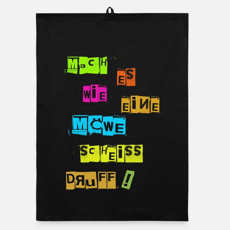 Do it like a seagull fuck it Organic dish towel