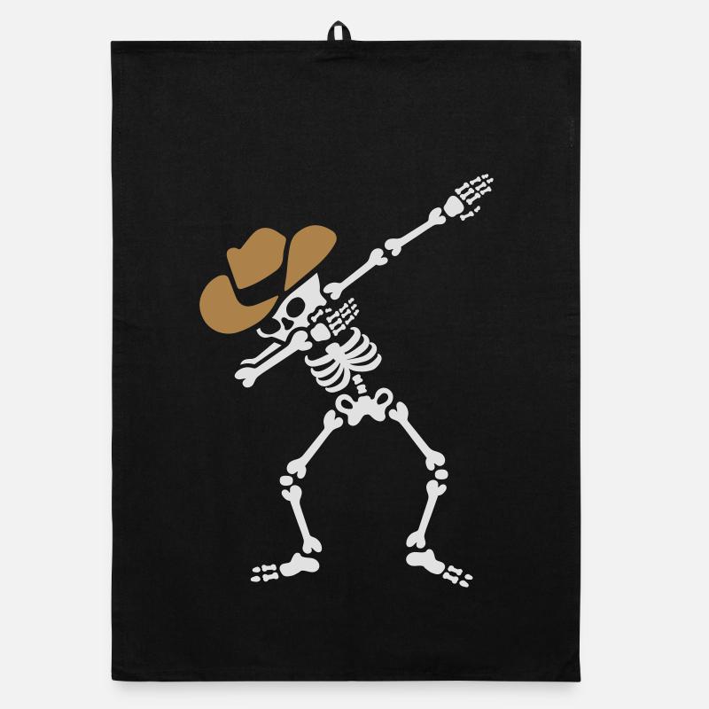 Dab skeleton dabbing cowboy Torchon bio