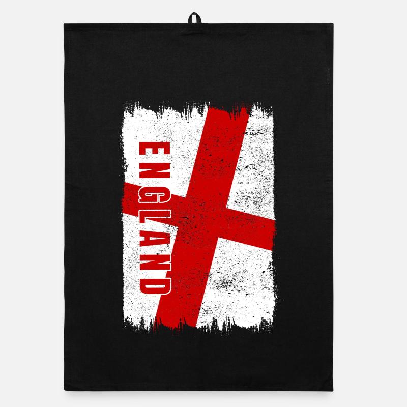 England Flagge Organic Geschirrtuch