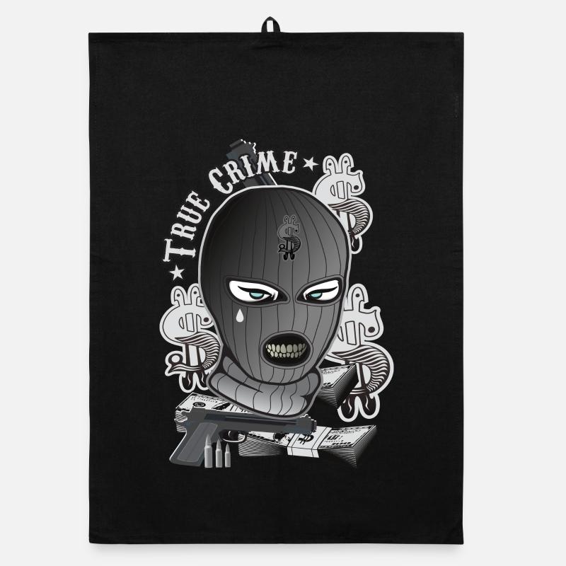 True crime Organic dish towel